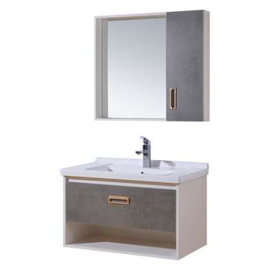 Large Single Sink Bathroom Vanity Soild Wood Bathroom Furniture