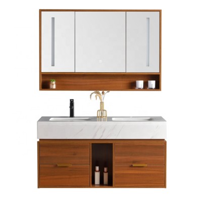 North American Bathroom Vanity Cabinets Modern Bathroom Vanity Double Sink Simple Style Bathroom Cabinet