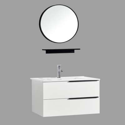 Modern Bathroom Vanity Sink Basin Cabinet Set